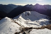 Sulle nevi di Arete (2227 m) e Valegino (2415) dal Forno di Cambrembo il 17 dicembre 2016 - FOTOGALLERY